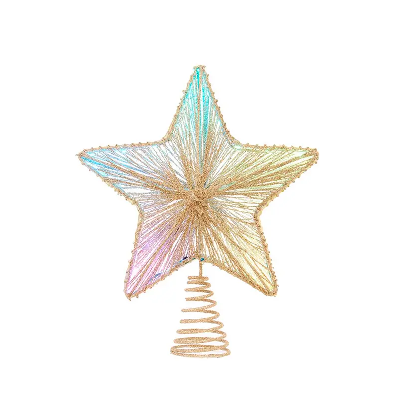 11.5-Inch Multicolor Smd Led Star Tree Topper – 27-Light Design 1