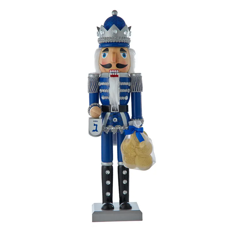 15-Inch Hanukkah-Themed Nutcracker Figurine 1