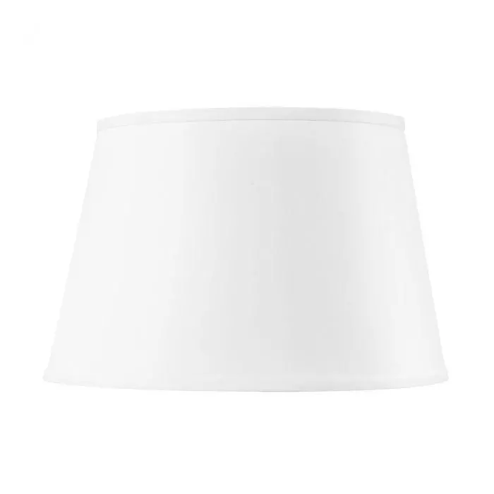 16-Inch Lamp Shade In Gold And White Finish 1