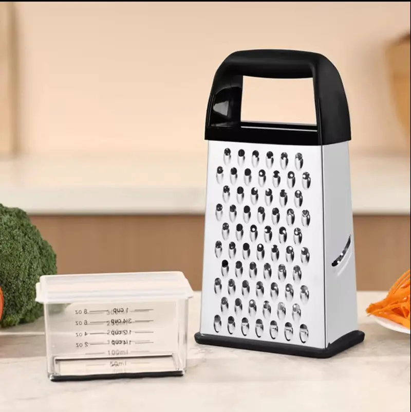 5-In-1 Adjustable Vegetable Grater And Slicer With Storage Box 1