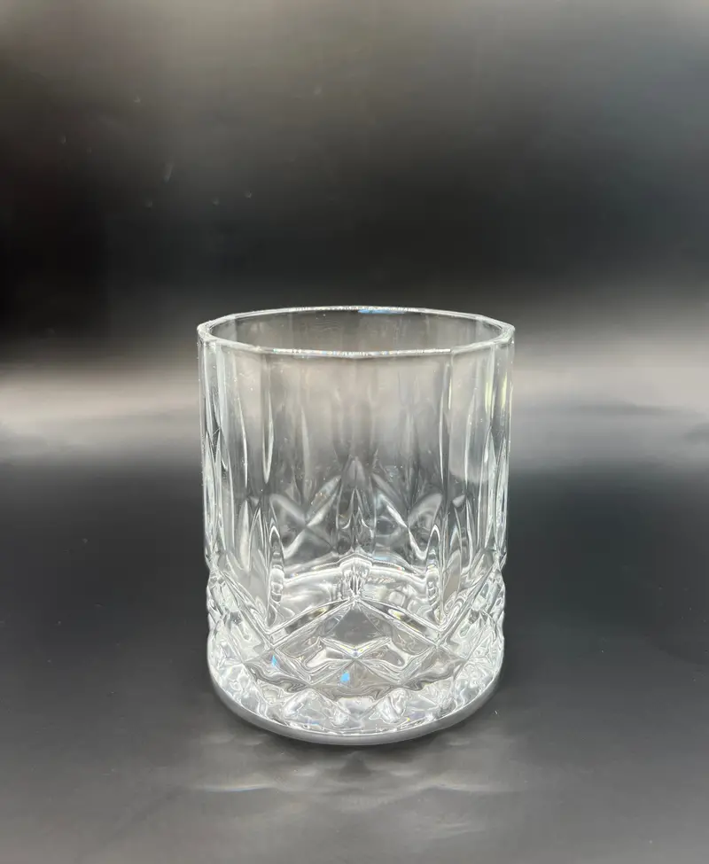 6-Piece 320 Ml Double-Leaf Design Drinking Glass Set 1