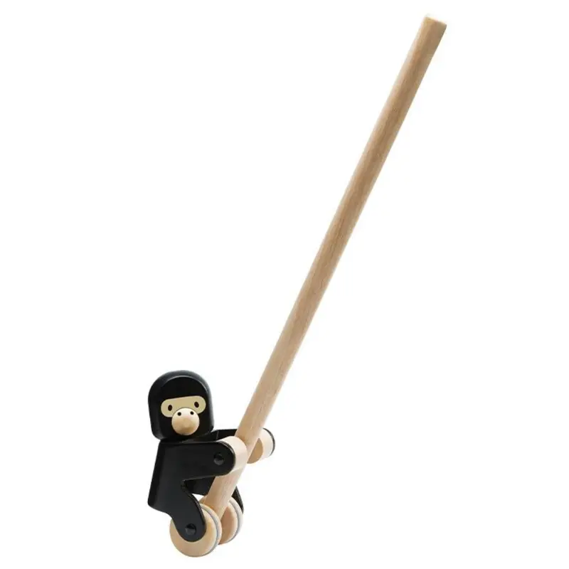 Active Climbing Gorilla Push Toy For Motor Skills 1