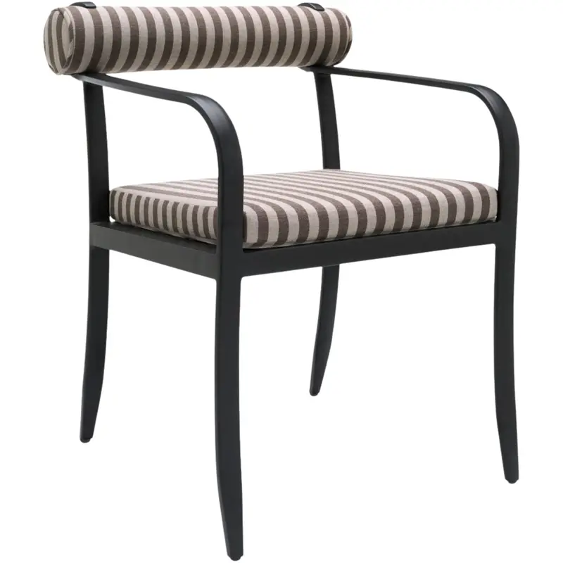 Antibes Outdoor Dining Armchair With Ergonomic Backrest 1