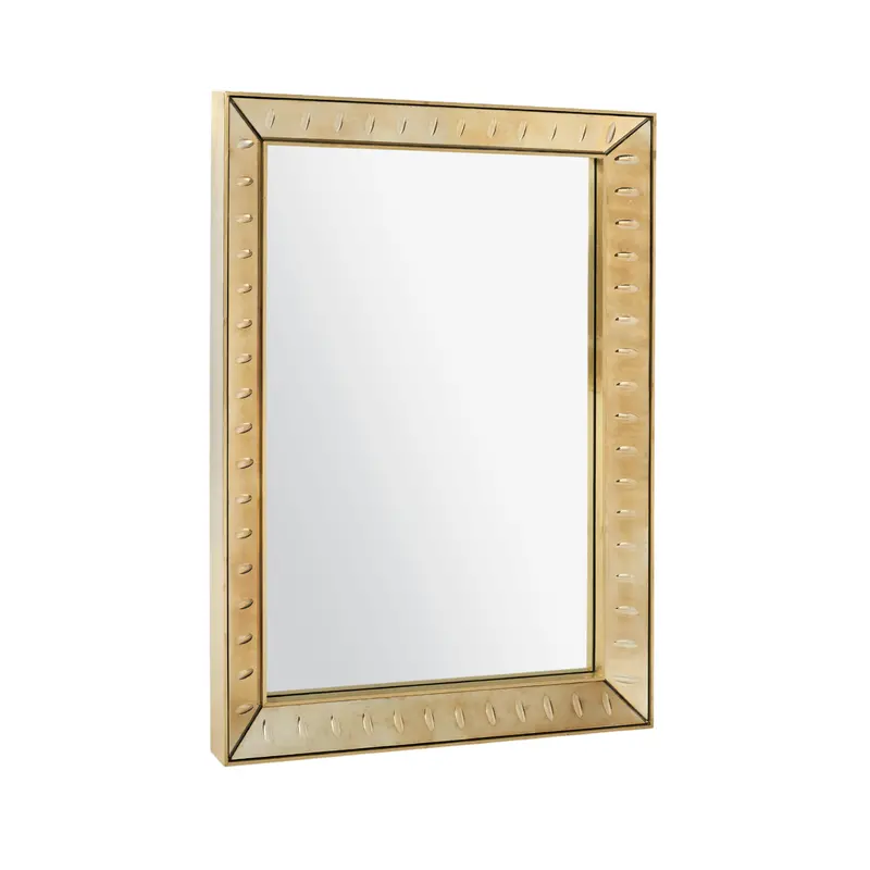 Antique Champagne-Finish Reese Full-Length Mirror 1