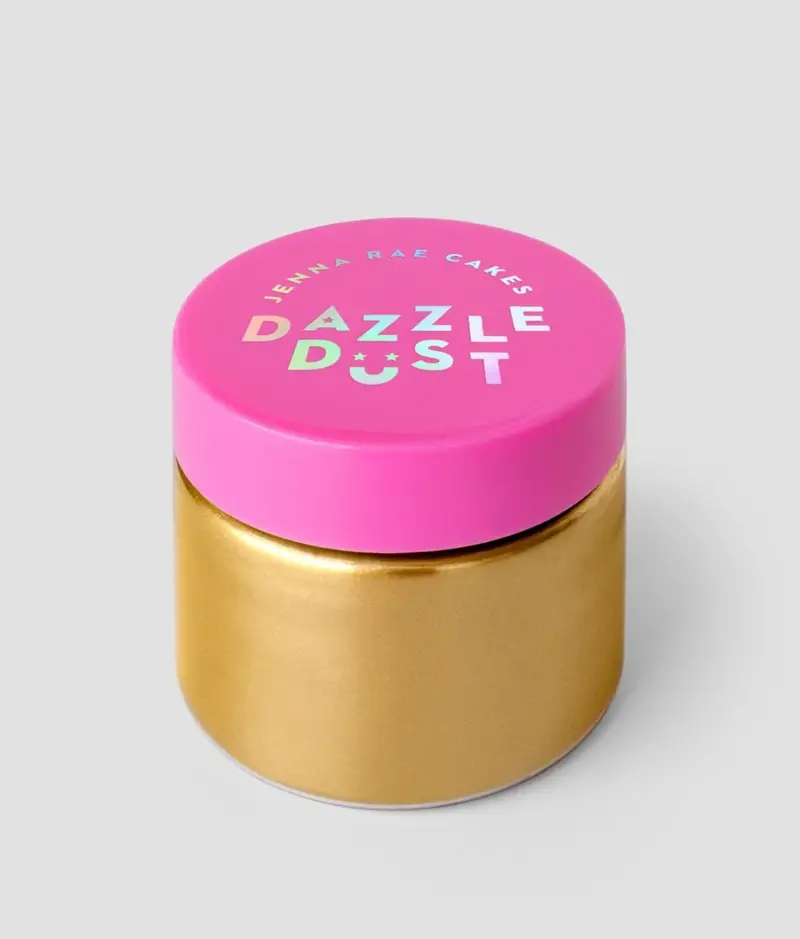 Antique Gold Edible Lustre Dust – 20G Food-Safe Metallic Powder By Jenna Rae Cakes 1