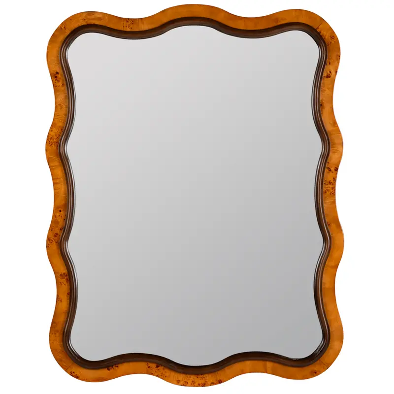 Arabella Ornate Wall Mirror With Vintage-Inspired Carved Frame 1