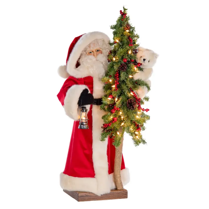Arctic Explorer 2Nd Edition Santa Figurine – Collectible Tabletop Decor 1