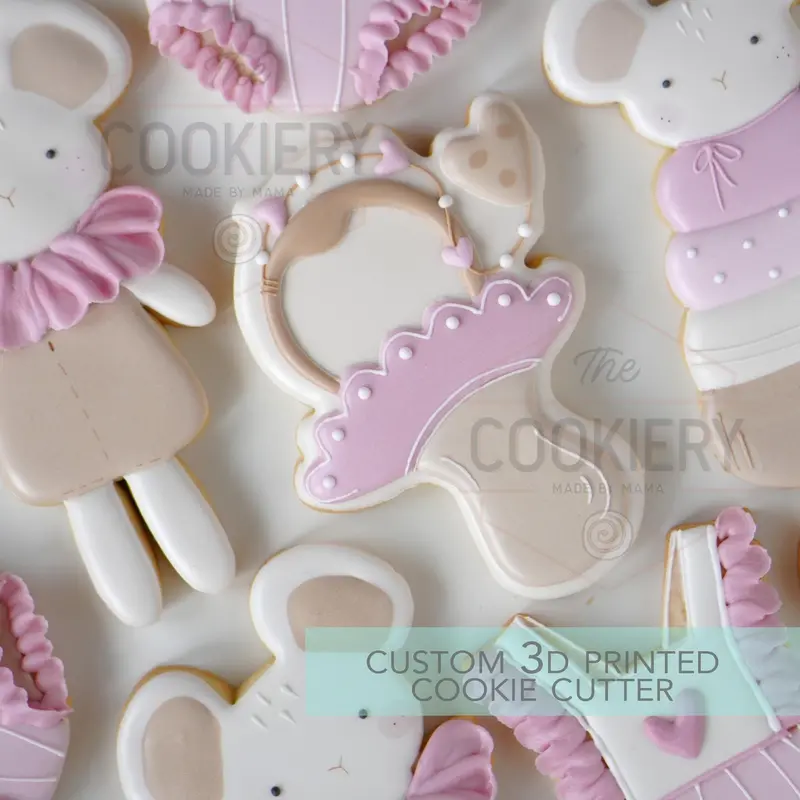Baby Pacifier Cookie Cutter – 3D Printed Newborn Celebration Baking Shape – Tck32193 1