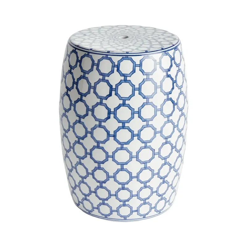 Barclay Butera Dynasty Link Accent Stool 1