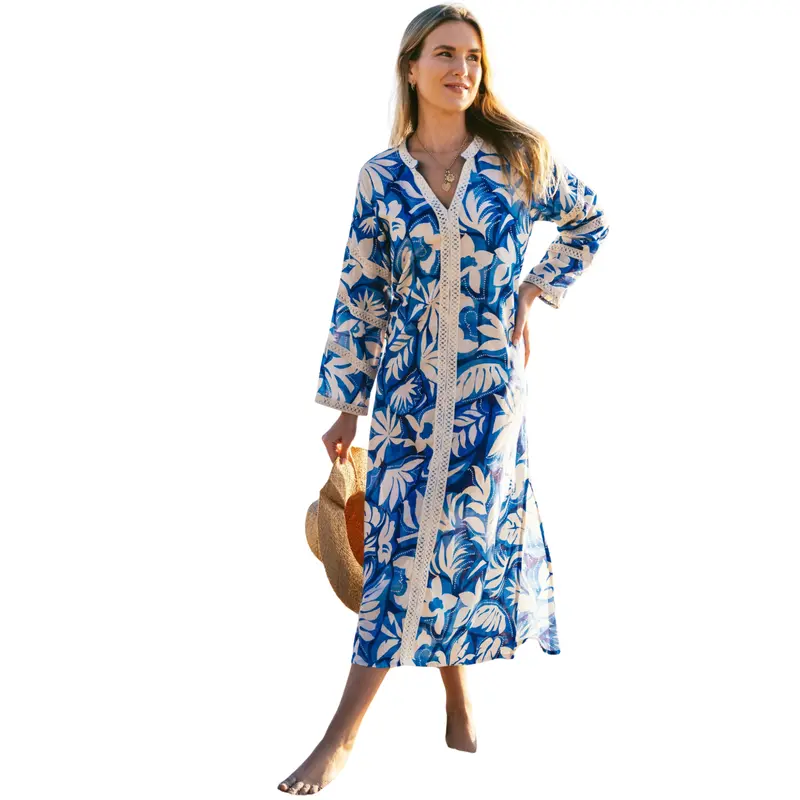 Bardot Wrap Dress In Dane Print 1