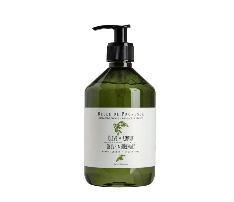 Belle De Provence Olive & Rosemary Liquid Soap – 300Ml Herbal Hand Cleanser 1