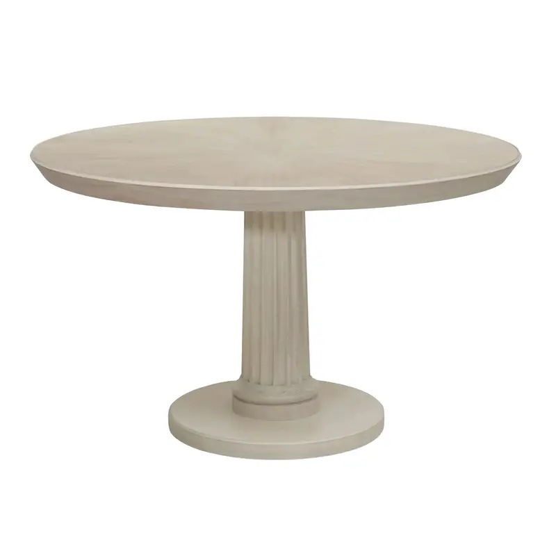 Belvedere 48-Inch Round Dining Table – Solid Wood Top 1