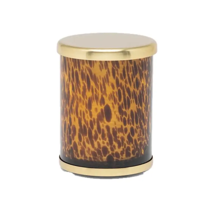 Benton Small Ceramic Bath Canister – Compact Organizer 1