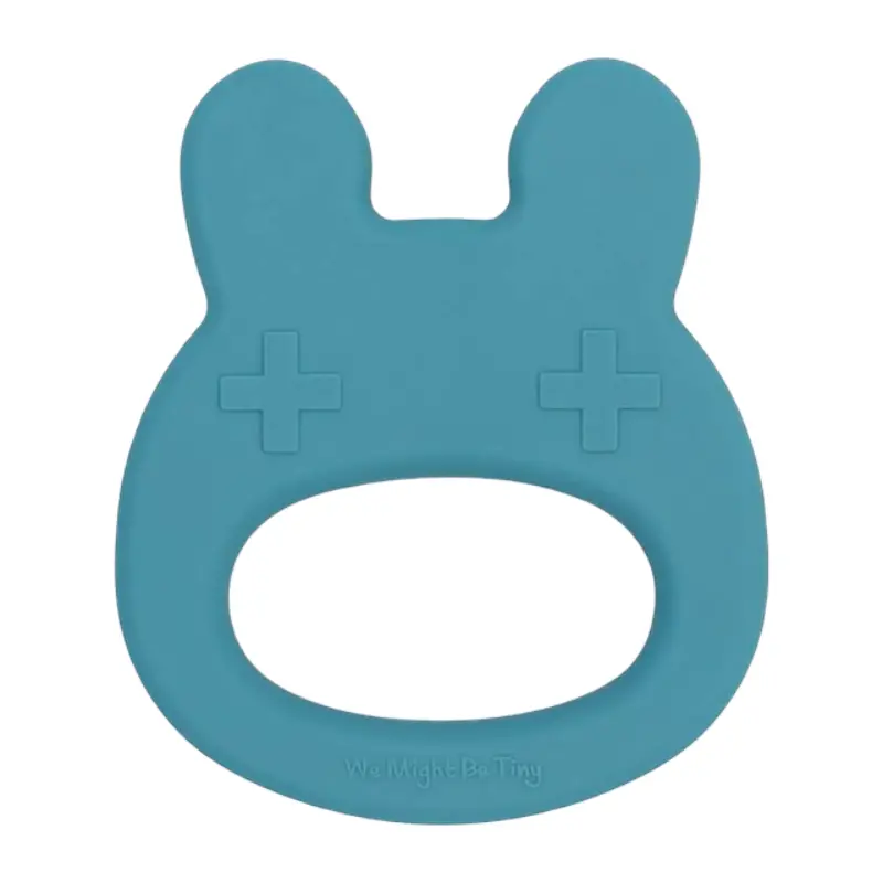 Blue Dusk Bunny Teething Toy 1