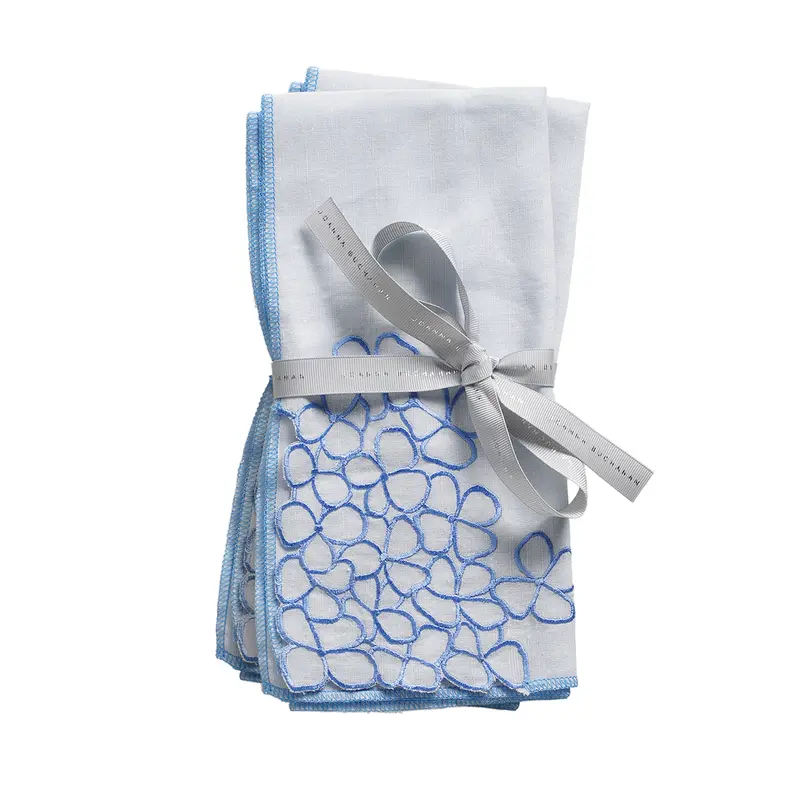 Blue Hydrangea Dinner Napkins (2-Pack) 1