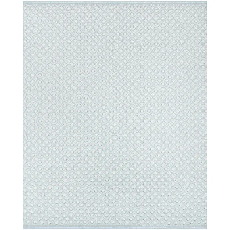 Blue Langdon Windsor Handwoven Wool Area Rug 1