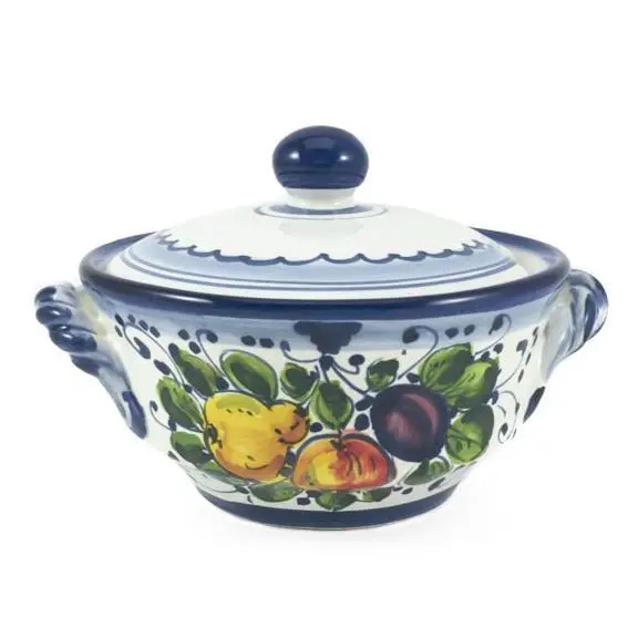 Borgioli Fruttina Ceramic Sugar Bowl 1