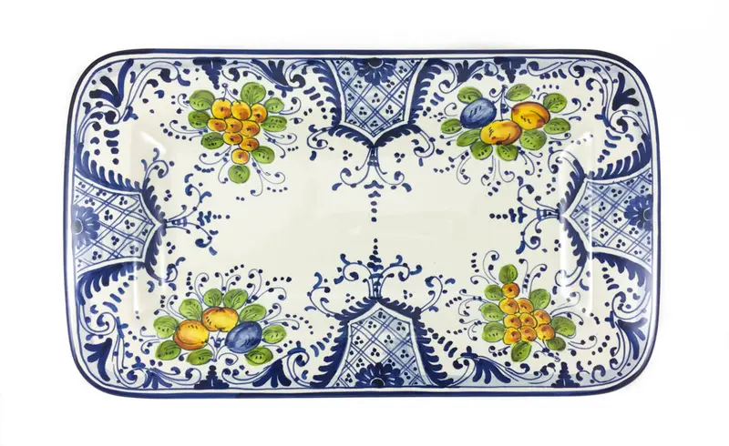 Borgioli Fruttina Rectangular Appetizer Platter – 34 × 20 Cm (13.4 × 7.9 In) 1