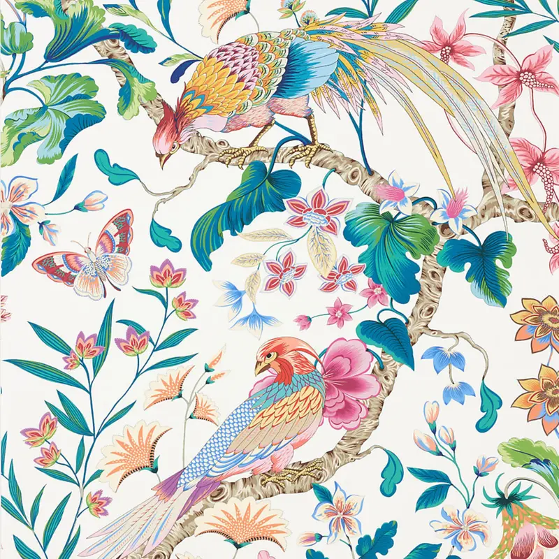 Botany Bay Wallpaper – Peel-And-Stick Botanical Pattern 1