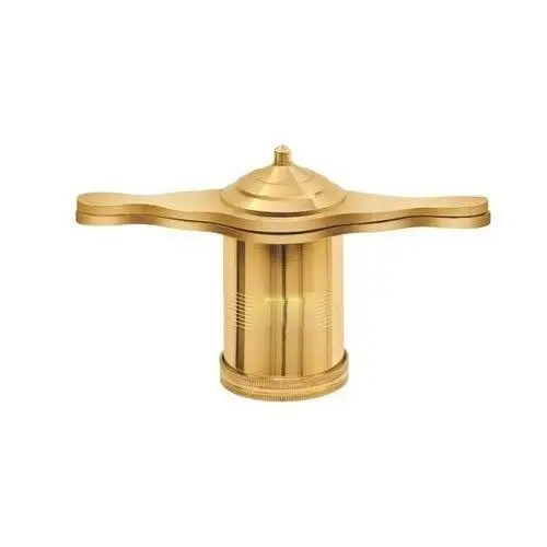 Brass Muruku Press With Mirror Finish – Includes 4 Interchangeable Discs For Chakli, Bhujia & More 1