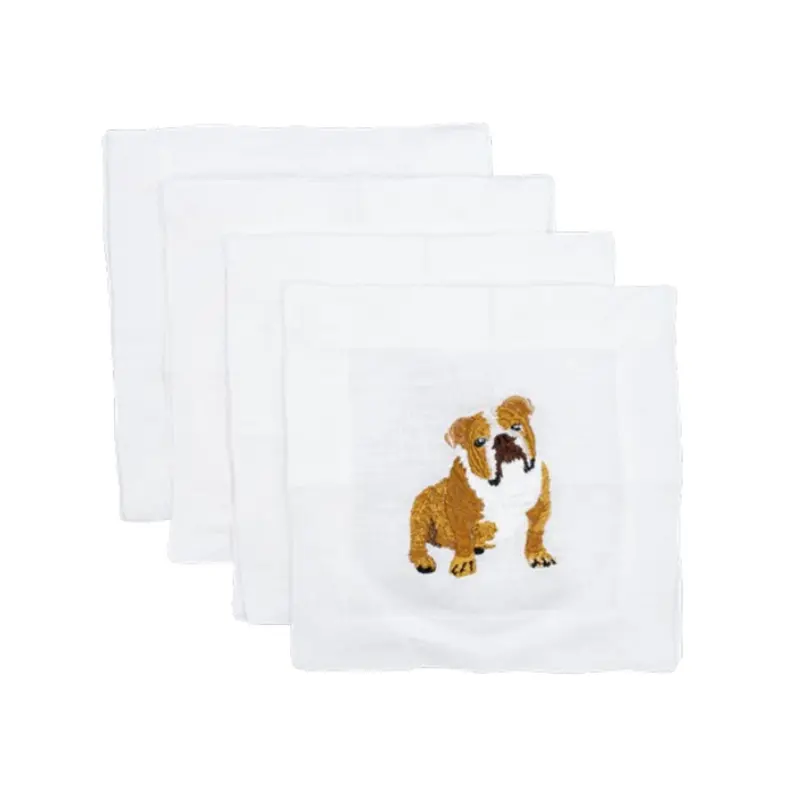 Bulldog-Themed Bar Napkins 1