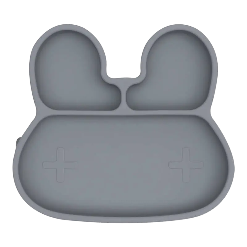 Bunny-Themed Suction Plate For Toddlers 1