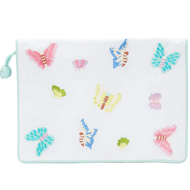 Butterfly Lingerie Storage Envelope – Foldable Silk & Mesh Organizer 1