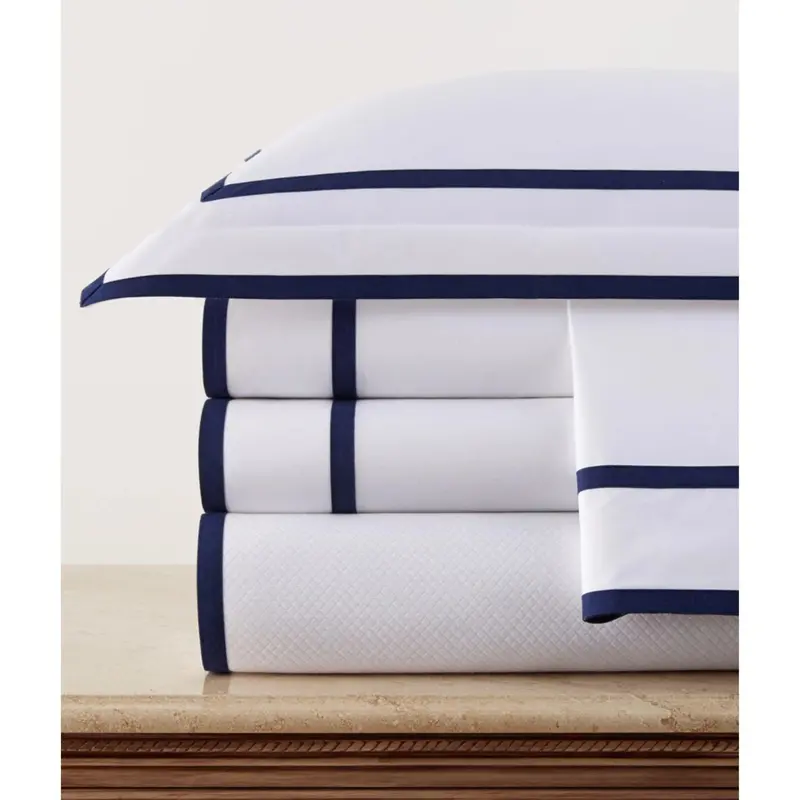 Carlisle Inset-And-Tape-Trimmed Sheet Set 1