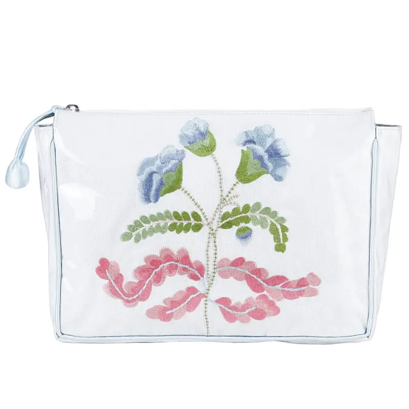 Carnation Spacious Cosmetic Carryall Bag 1