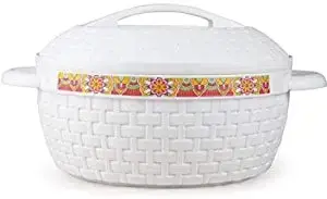 Cello Wicker-Textured Insulated Hot Pot Casserole – 2.5L Size 1