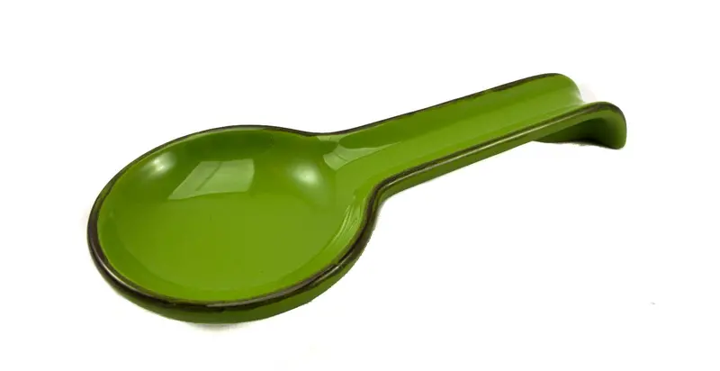 Ceramic Round Spoon Rest For Countertop Use 3
