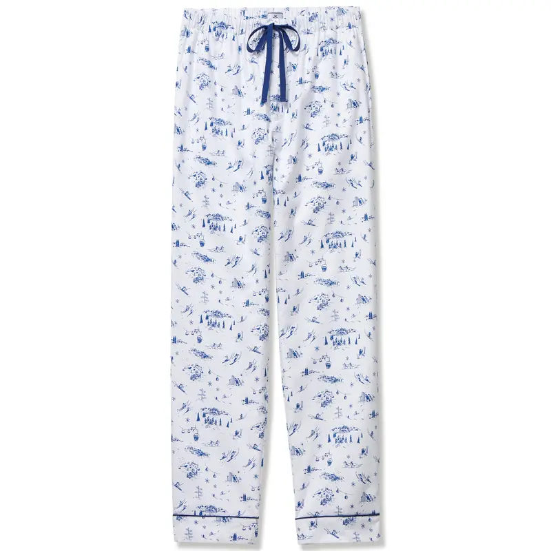 Chalet Toile Twill Men'S Pajama Pants 1