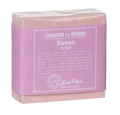Chemin De Roses Soap Bar – Fragrant French-Milled Rose Soap 1