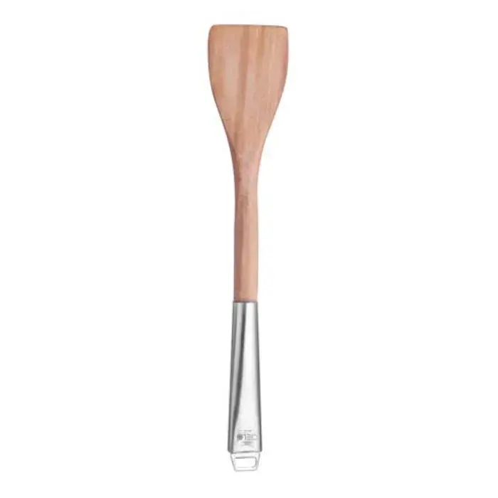 Cielo Natural Wooden Turner – Ergonomic Cooking Spoon 1