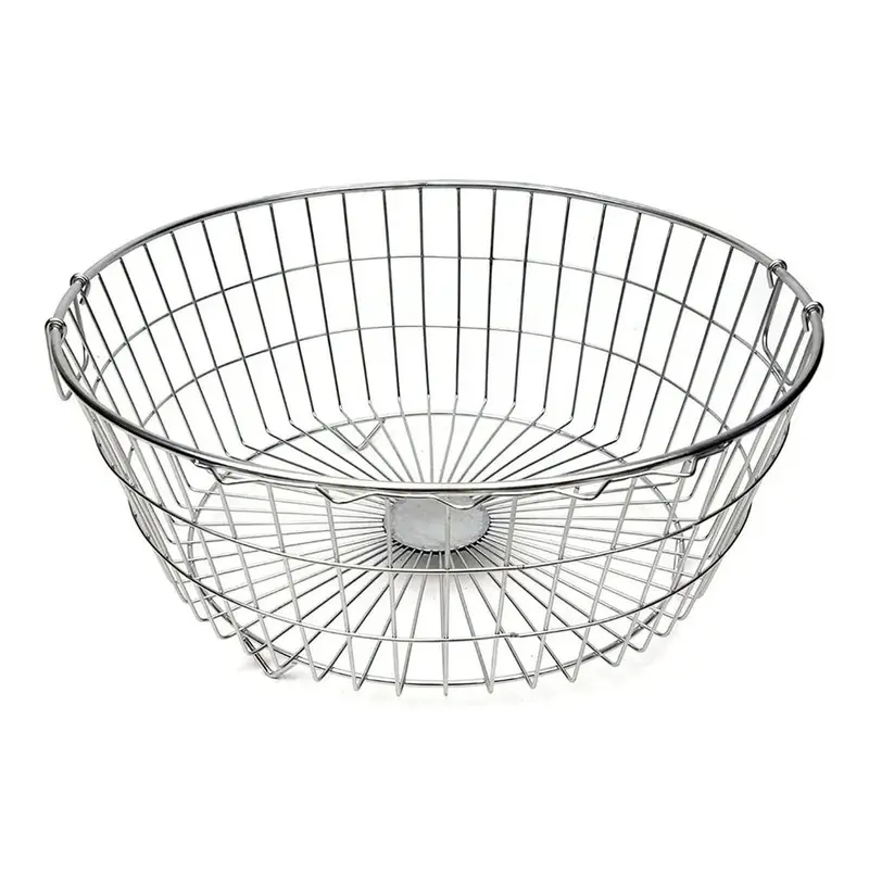 Circular Stainless Steel Dish Drainer – Space-Saving Utensil Rack 1
