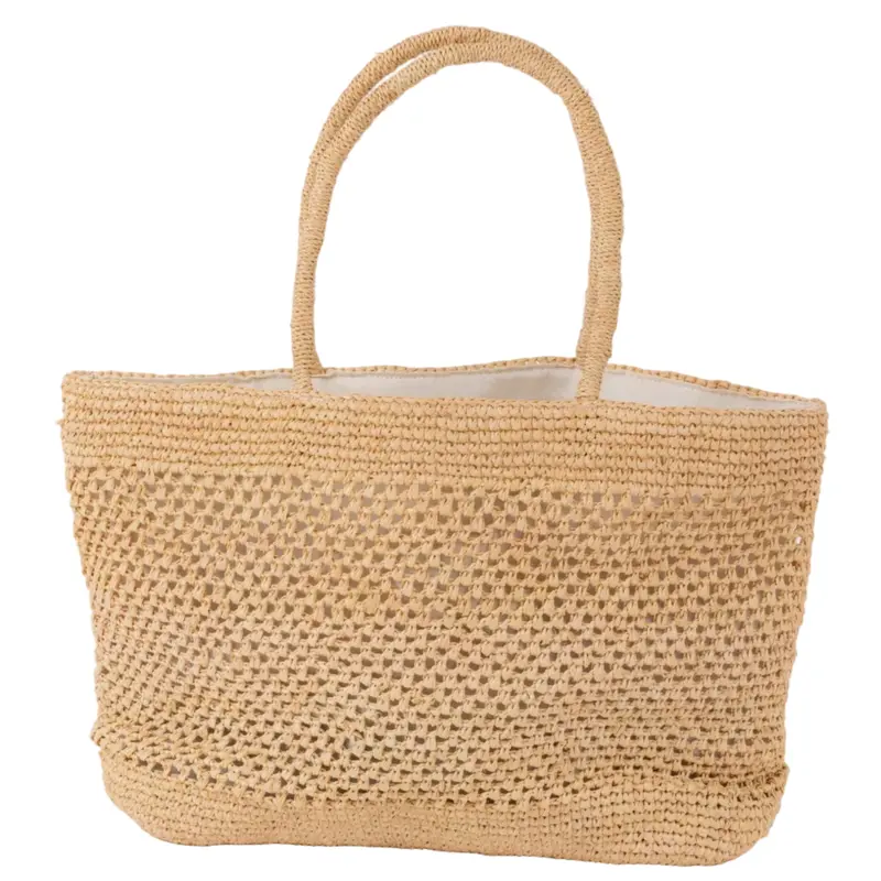 Clarissa Structured Leather-Trimmed Tote 1