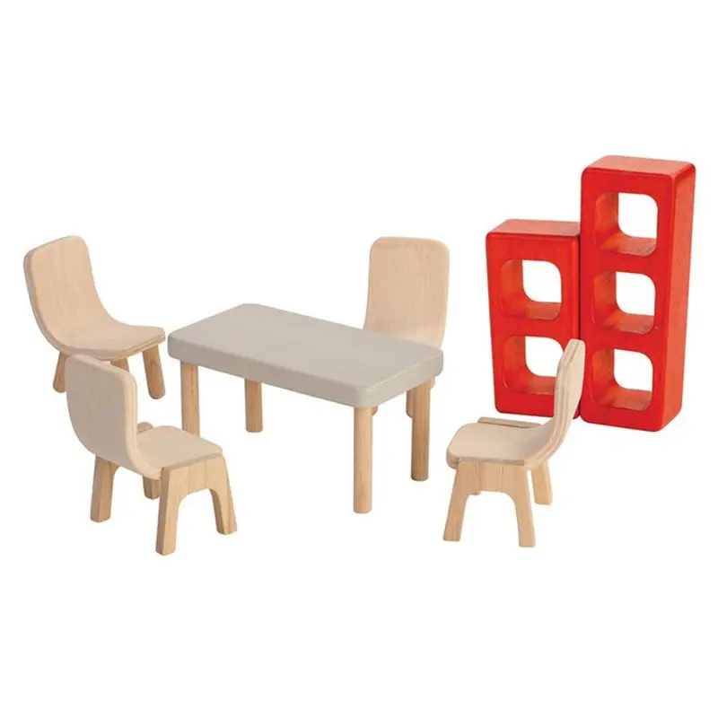 Classic Dining Room Furniture Set For Dollhouses 1