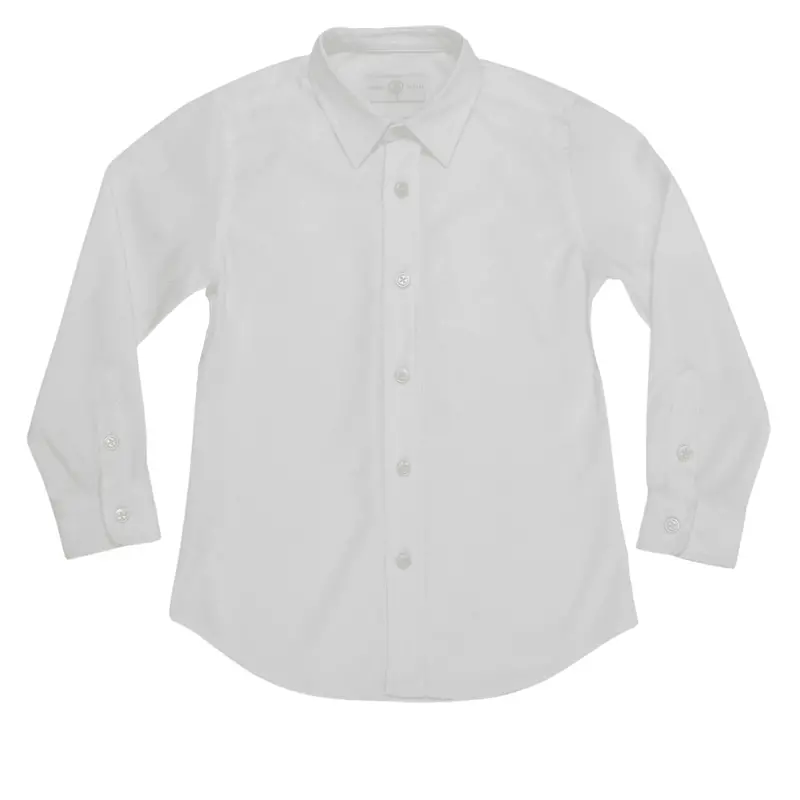 Classic White Bennett Button-Down Shirt 1