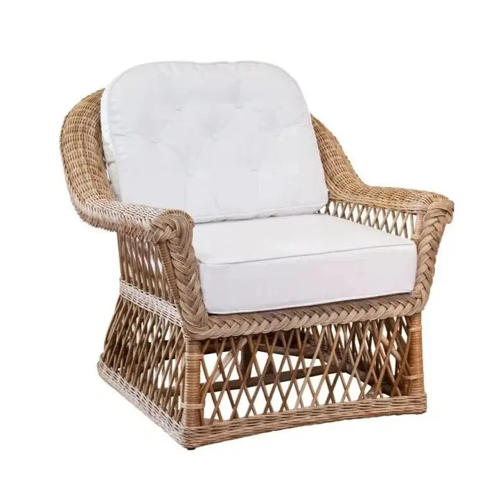 Coastal Woven Lounge Armchair 1
