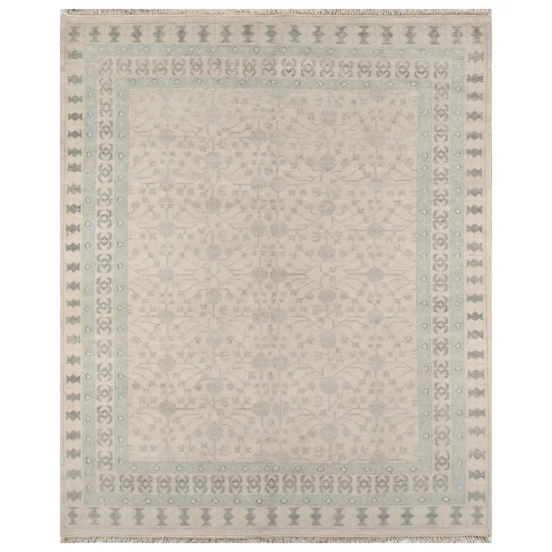 Concord Sudbury Ivory Hand-Knotted Wool Rug 1