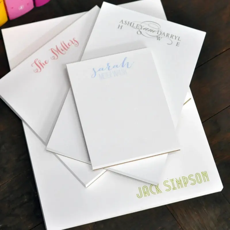 Custom Notepad Set – Personalized Writing Essentials 1