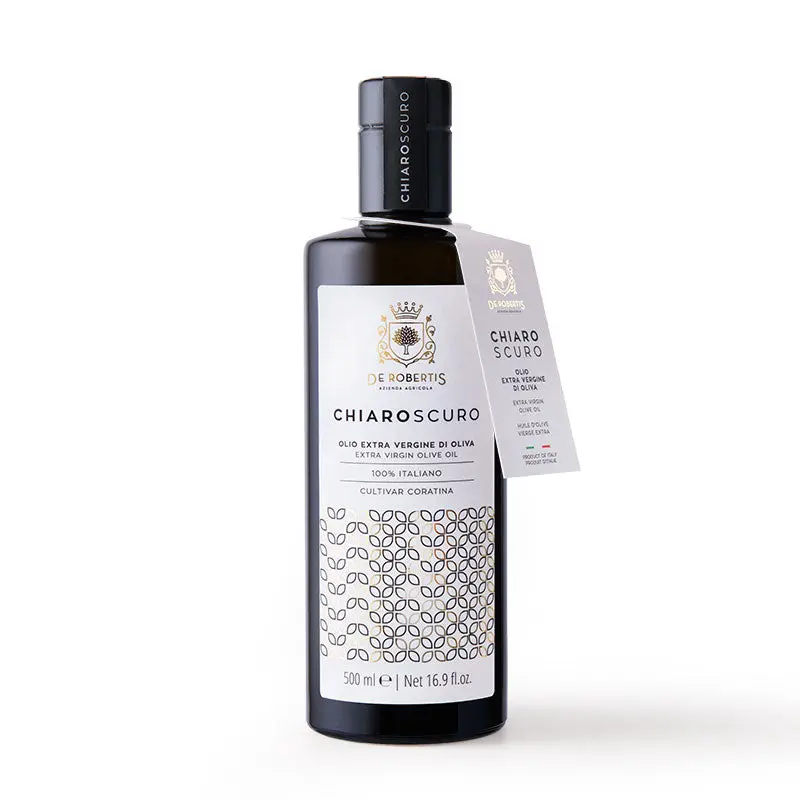 De Robertis Chiaroscuro Single-Estate Coratina Olive Oil 1