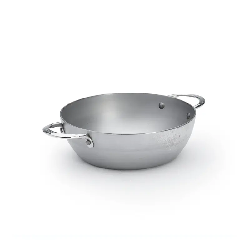 Debuyer Mineral B Carbon Steel Country Pan – 28 Cm, Dual-Handle 1