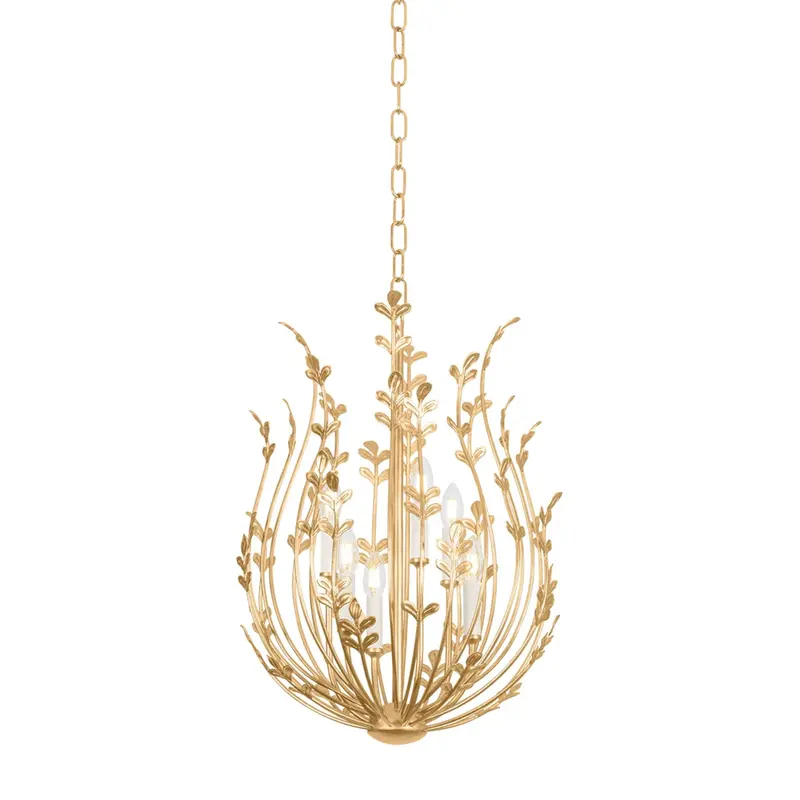 Delmore Six-Flame Candle Chandelier 1