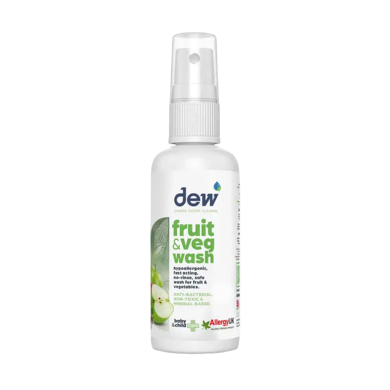 Dew Organic Fruit & Vegetable Wash – 65Ml Bottle 1