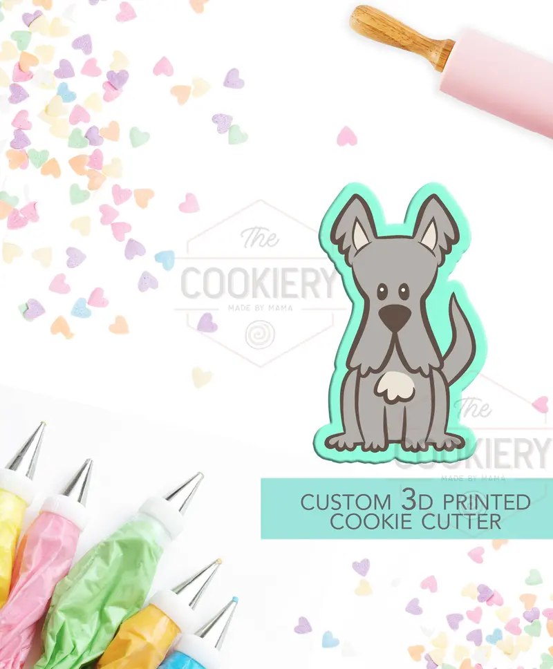 Dog Breed Cookie Cutter – Cute & Detailed Canine Shape 1