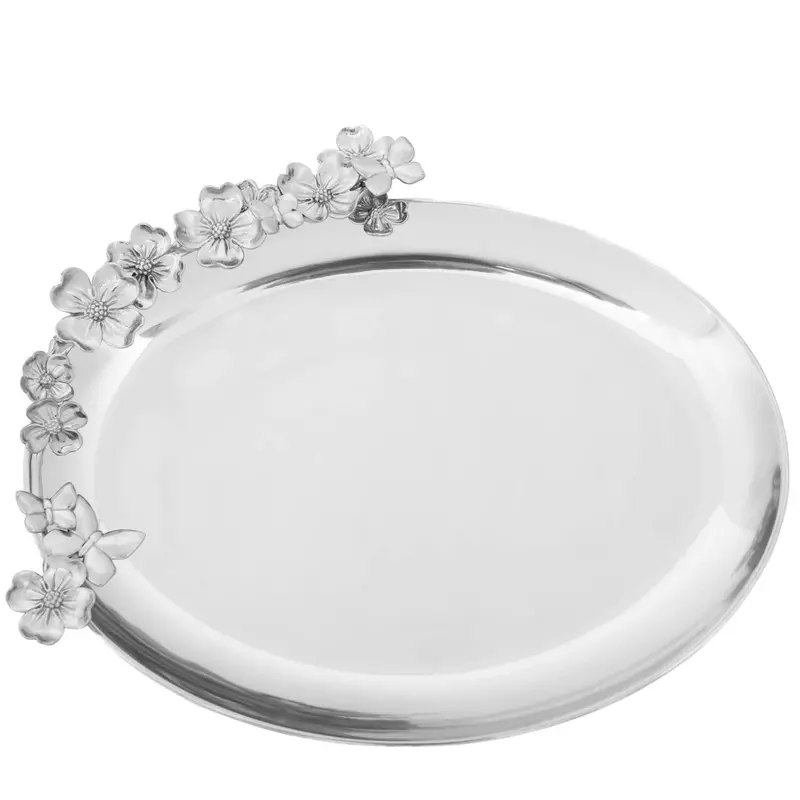 Dogwood-Inspired Butterfly Serving Platter 1