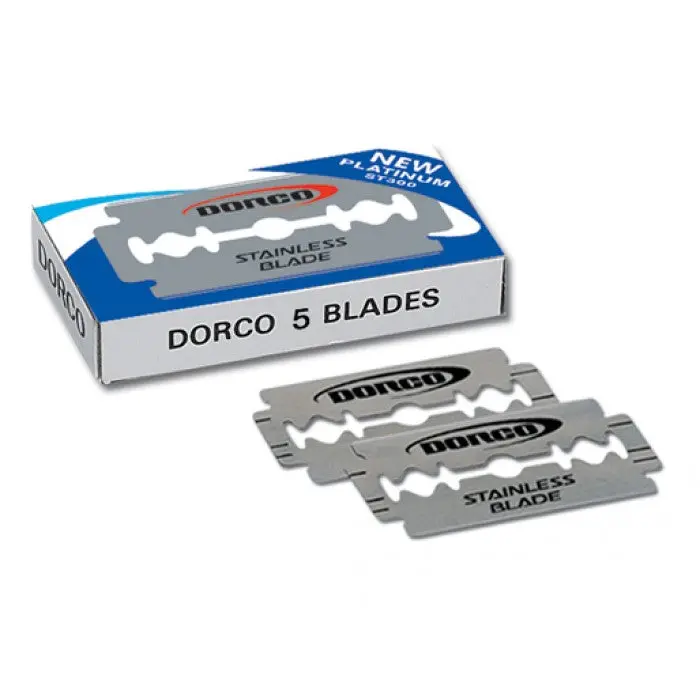 Dorco St-300 Platinum Replacement Razor Blades – Full Case Quantity 1
