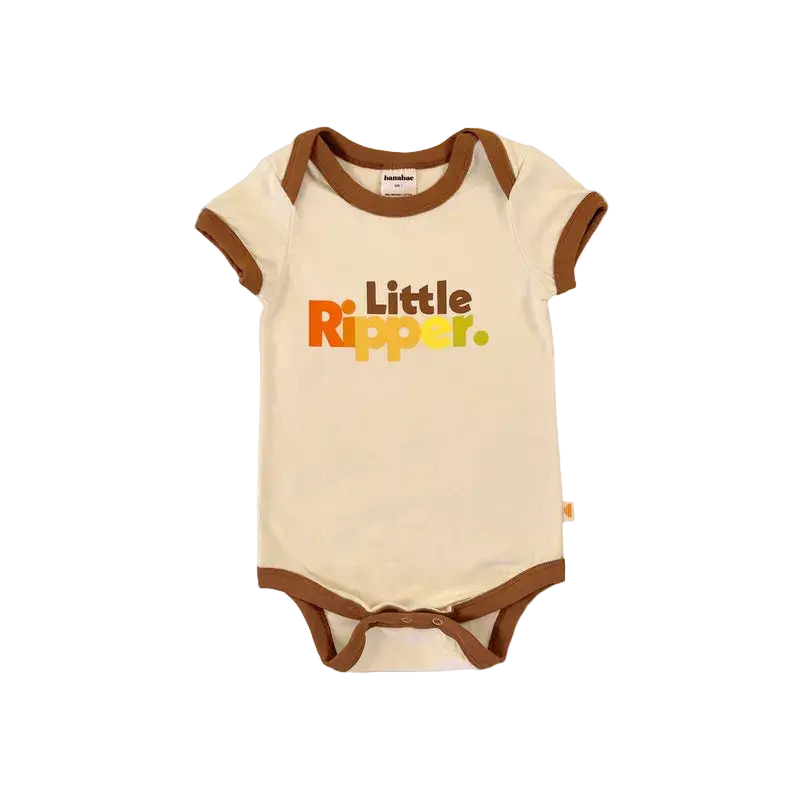 Eco-Friendly Organic Cotton Baby Onesie – Little Ripper 1