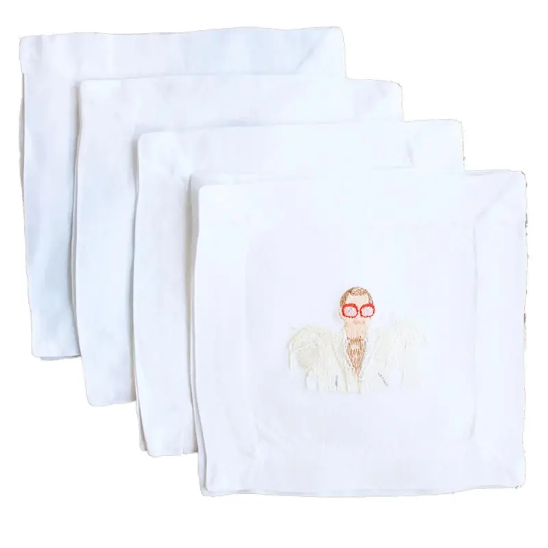 Elton Print Cocktail Napkins – Sophisticated Hostess Essentials 1